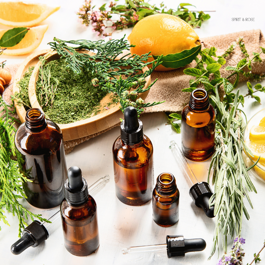 Handmade essential oil candles charged with reiki