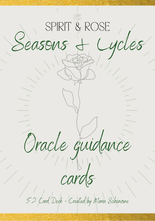 Seasons & Cycles Oracle card deck
