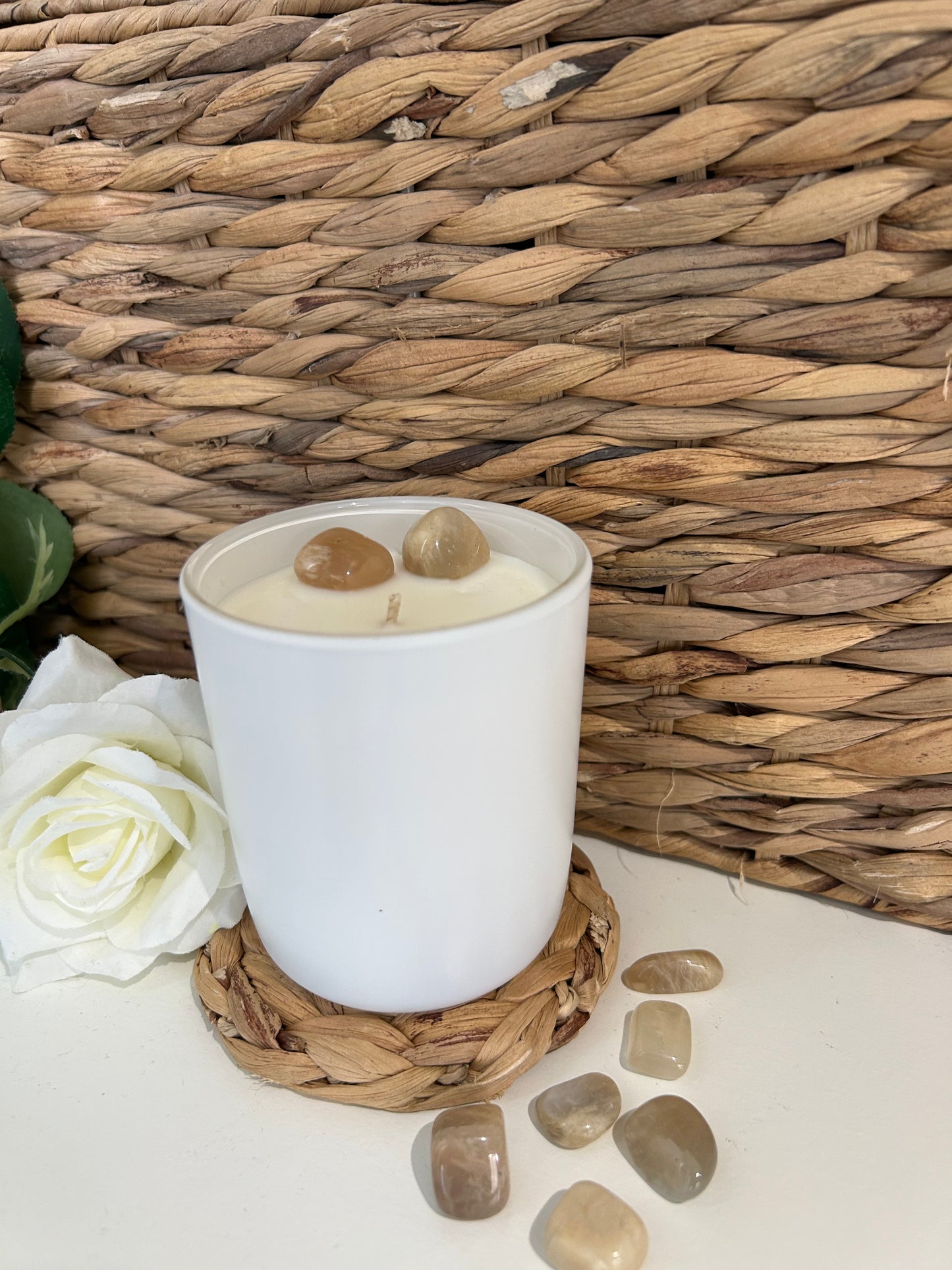 Full Moon Essential Oil Ritual Candle